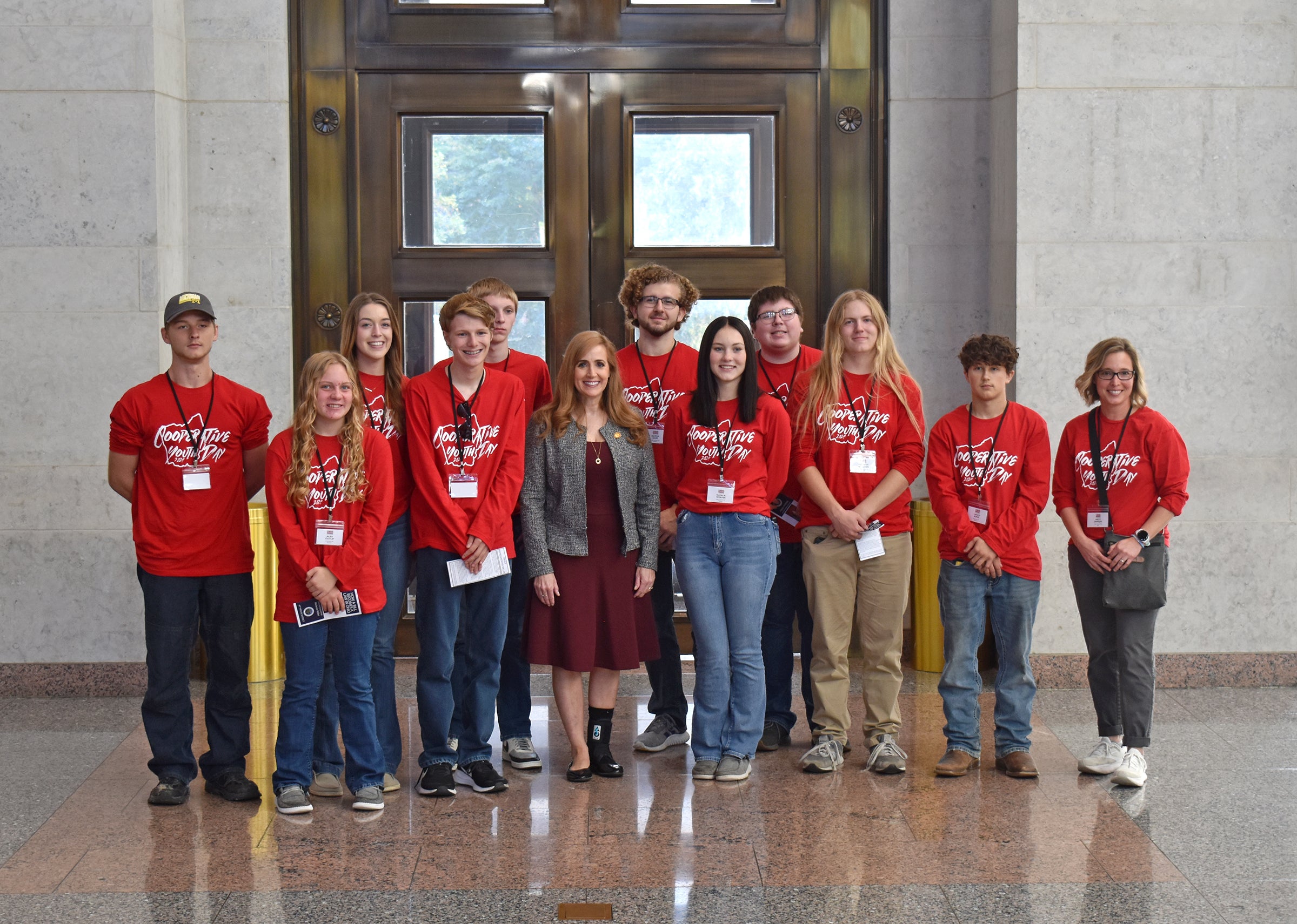 Students at Statehouse 2024