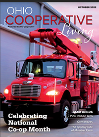 magazine cover with bucket truck on it
