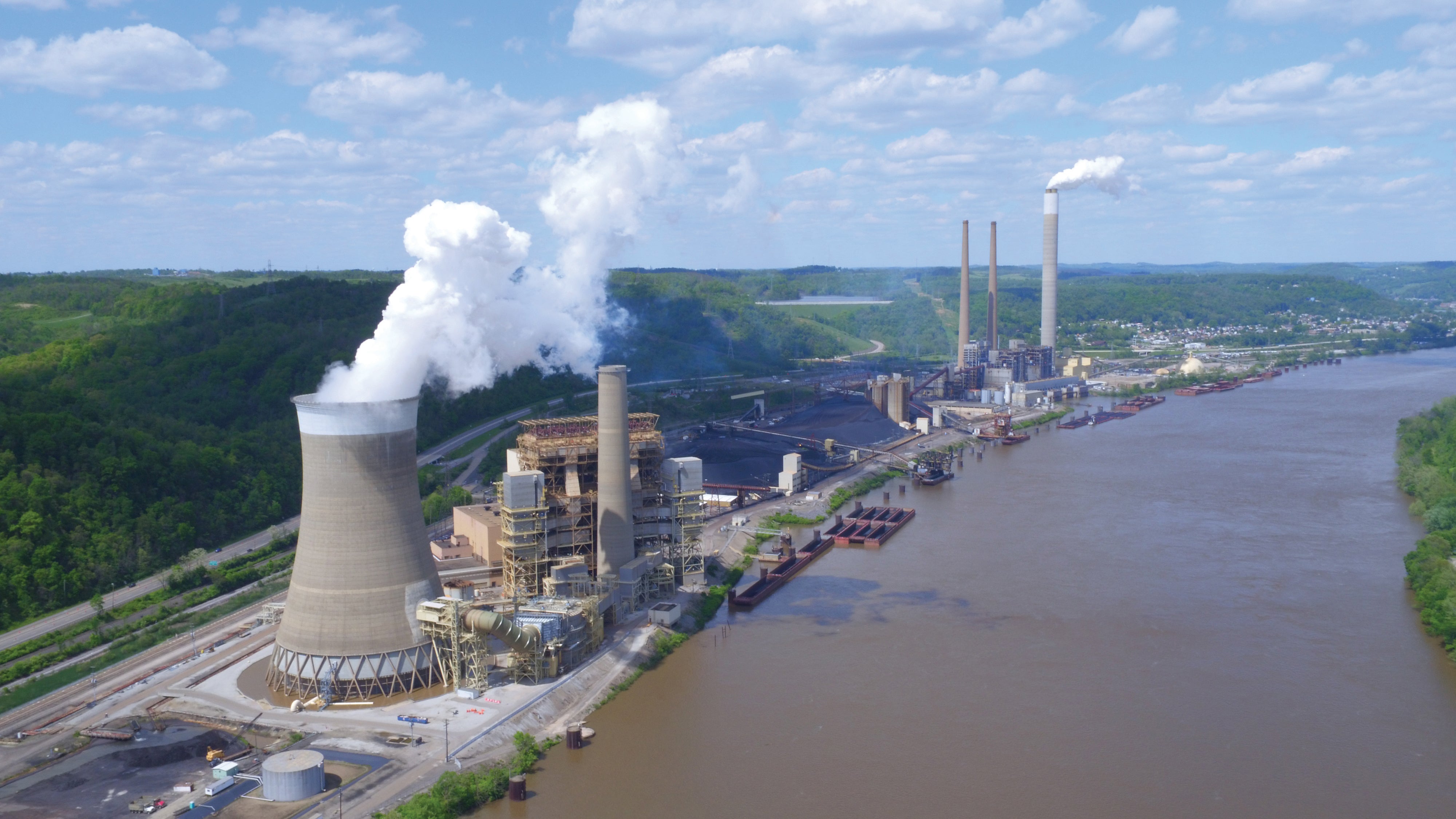 Cardinal Power Plant Aerial